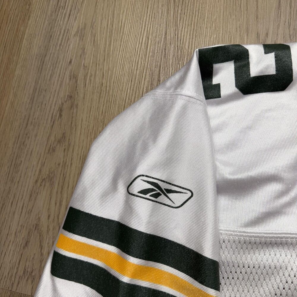 Green Bay Packers Jersey Mens 2XL White Away NFL Football Reebok Aaron Rodgers - Picture 4 of 11